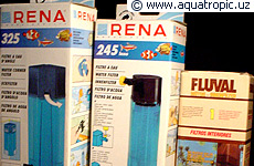 фильтры FLUVAL и RENA внутренние фильтры для аквариумов